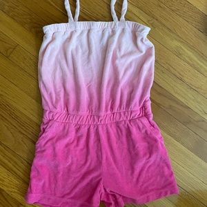 GAP bathing suit cover up, ombré from peach to hot pink, size XL